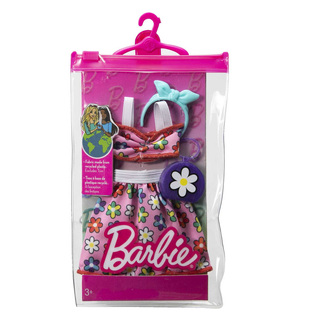 MATTEL BARBIE ΒΡΑΔΙΝΑ ΣΥΝΟΛΑ ΦΛΟΡΑΛ ΦΟΡΕΜΑ ΜΕ ΑΞΕΣΟΥΑΡ GWC27 / HJT21