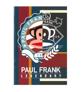 BACK ME UP BMU ΤΕΤΡΑΔΙΟ ΚΑΡΦΙΤΣΑ 17Χ25 PAUL FRANK PREPPY COMIC 40Φ 34665400