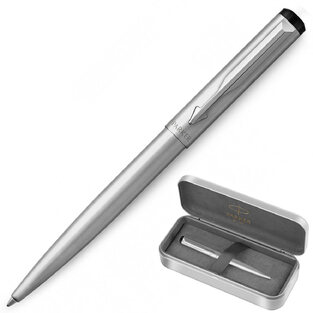 PARKER ΣΤΥΛΟ VECTOR STAINLESS STEEL CT BP (ΣΕ ΜΕΤΑΛΛΙΚΟ ΚΟΥΤΙ)