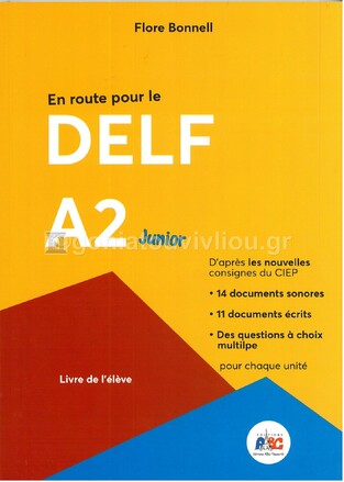 EN ROUTE POUR LE DELF A2 JUNIOR (AVEC AUDIO CD)