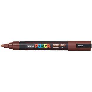 POSCA ΜΑΡΚΑΔΟΡΟΣ ΜΕΣΑΙΟΣ PC5M ΚΑΦΕ ΣΚΟΥΡΟ ΚΑΚΑΟ CACAO BROWN