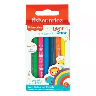 FISHER PRICE LETS DRAW ΟΙ ΠΡΩΤΕΣ ΜΟΥ ΞΥΛΟΜΠΟΓΙΕΣ 7 ΧΡΩΜΑΤΑ 32100001