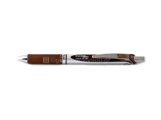 PENTEL ΣΤΥΛΟ ΜΕ ΚΟΥΜΠΙ ΚΑΙ ΜΠΙΛΙΑ ENERGEL 0.7mm BL77E ΚΑΦΕ