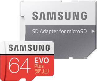 SAMSUNG MICRO SECURE DIGITAL EVO PLUS U1 ΚΑΡΤΑ ΜΝΗΜΗΣ 64GB CLASS 10 (EDITION 2020) MBMC64H