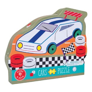 FLOSS AND ROCK ΠΑΖΛ 20 ΤΕΜΑΧΙΩΝ RACING CAR ΣΕ ΚΟΥΤΙ ΜΕ ΣΧΗΜΑ P6085