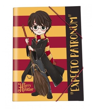 GRAFFITI HARRY POTTER ΦΑΚΕΛΟΣ ΝΤΟΣΙΕ ΜΕ ΛΑΣΤΙΧΟ 25x34cm BABY HARRY 22410