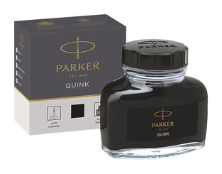 PARKER ΜΕΛΑΝΙ ΓΙΑ ΠΕΝΑ ΣΕ ΜΠΟΥΚΑΛΙ QUINK INK BLACK ΜΑΥΡΟ 57ml