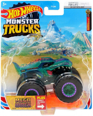 MATTEL HOT WHEELS MONSTER TRUCKS FYJ44 MEGA WREXX