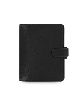 FILOFAX POCKET SAFFIANO BLACK ORGANISER 022468