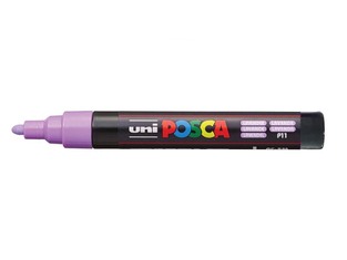 POSCA ΜΑΡΚΑΔΟΡΟΣ ΜΕΣΑΙΟΣ PC5M ΜΩΒ ΛΕΒΑΝΤΑΣ (LAVENDER)