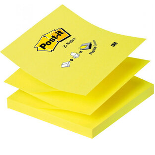 3M POST IT ΑΥΤΟΚΟΛΛΗΤΑ ΧΑΡΤΑΚΙΑ R 330 5SS BOOST Z NOTES 76x76cm 90φ ΚΙΤΡΙΝΟ