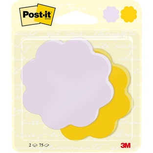 3M POST IT ΑΥΤΟΚΟΛΛΗΤΑ ΧΑΡΤΑΚΙΑ 2075 FL ΛΟΥΛΟΥΔΙ 72,5x72,5cm 150φ 2 ΧΡΩΜΑΤΑ