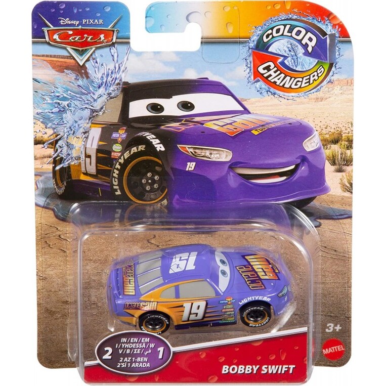 MATTEL CARS ΑΥΤΟΚΙΝΗΤΑΚΙΑ ΠΟΥ ΑΛΛΑΖΟΥΝ ΧΡΩΜΑ BOBBY SWIFT 86100687