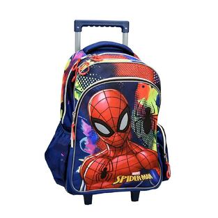 GIM ΣΧΟΛΙΚΗ ΤΣΑΝΤΑ ΣΑΚΙΔΙΟ TROLLEY ΤΡΟΛΕΙ ΔΗΜΟΤΙΚΟΥ SPIDERMAN SILVER EYES 33706074