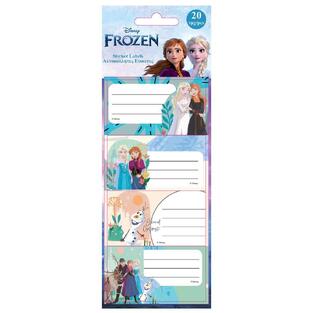 ΕΤΙΚΕΤΕΣ ΤΕΤΡΑΔΙΩΝ ΑΥΤΟΚΟΛΛΗΤΕΣ FROZEN 2 20τεμ 563892