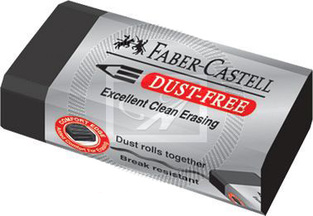 FABER CASTELL ΓΟΜΑ DUST FREE ΜΑΥΡΗ 187171