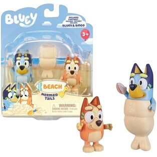 MOOSE TOYS BLUEY ΣΕΤ 2 ΦΙΓΟΥΡΕΣ ΚΑΙ ΑΞΕΣΟΥΑΡ BEACH MERMAID TAILS BLY69000