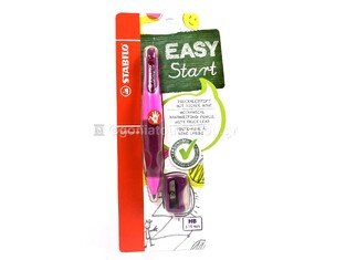 STABILO EASY ERGO ΜΗΧΑΝΙΚΟ ΜΟΛΥΒΙ 3,15MM ΡΟΖ ΦΟΥΞΙΑ ΓΙΑ ΔΕΞΙΟΧΕΙΡΕΣ 46870