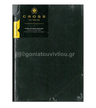 CROSS ΣΗΜΕΙΩΜΑΤΑΡΙΟ ΒΙΒΛΙΟΔΕΤΗΜΕΝΟ BLACK MEDIUM JOURNAL AC2811M