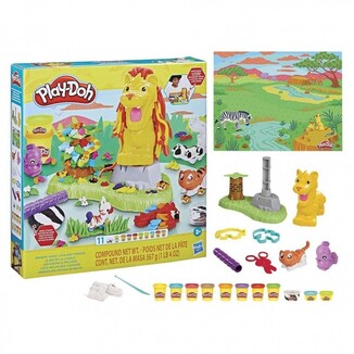 HASBRO PLAY DOH ΣΕΤ ΠΛΑΣΤΟΖΥΜΑΡΑΚΙΑ GROWIN MANE LION AND FRIENDS F221