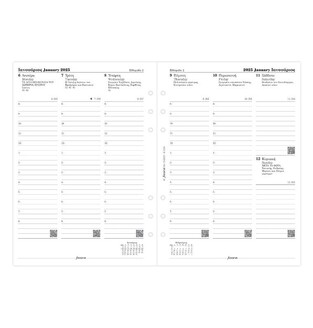 2025 ΗΜΕΡΟΛΟΓΙΟ FILOFAX A5 (14,8x21cm) ΑΝΤΑΛΛΑΚΤΙΚΟ ΕΒΔΟΜΑΔΑ ΣΕ ΔΥΟ ΣΕΛΙΔΕΣ 2568567