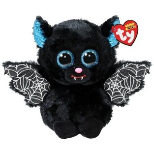 AS COMPANY TY BEANIE BOOS BATRICK ΧΝΟΥΔΩΤΗ ΝΥΧΤΕΡΙΔΑ ΜΑΥΡΗ 15cm 37349