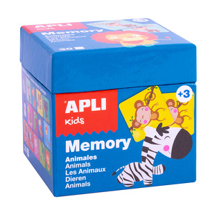 APLI KIDS MEMORY ΠΑΙΧΝΙΔΙ ΜΝΗΜΗΣ ΖΩΑ 30ΤΜΧ 13865