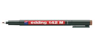 EDDING 142 M ΜΑΡΚΑΔΟΡΟΣ ΔΙΑΦΑΝΕΙΩΝ ΑΝΕΞΙΤΗΛΟΣ 1.0mm ΚΑΦΕ No7