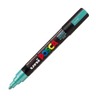 POSCA ΜΑΡΚΑΔΟΡΟΣ ΜΕΣΑΙΟΣ PC5M ΜΕΤΑΛΛΙΚΟ ΠΡΑΣΙΝΟ (METALLIC GREEN)