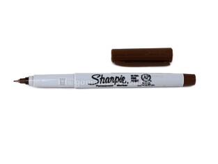 SHARPIE ΜΑΡΚΑΔΟΡΑΚΙ ΑΝΕΞΙΤΗΛΟ ULTRA FINE ΚΑΦΕ