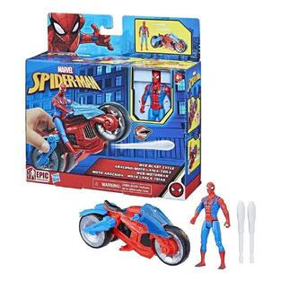 HASBRO MARVEL SPIDERMAN WEB BLAST CYCLE ΦΙΓΟΥΡΑ ΚΑΙ ΜΟΤΟΣΥΚΛΕΤΑ F6899