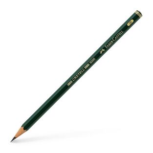 FABER CASTELL ΜΟΛΥΒΙ ΣΧΕΔΙΟΥ ΠΡΑΣΙΝΟ 9000 2B 119002