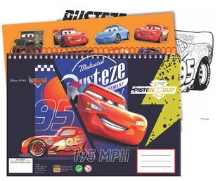 GIM ΜΠΛΟΚ ΖΩΓΡΑΦΙΚΗΣ 23x33cm 40φ CARS 34138416