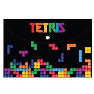 ΦΑΚΕΛΟΣ ΜΕ ΚΟΥΜΠΙ ΠΛΑΣΤΙΚΟΣ A4 (21x29,7cm) TETRIS 000504040