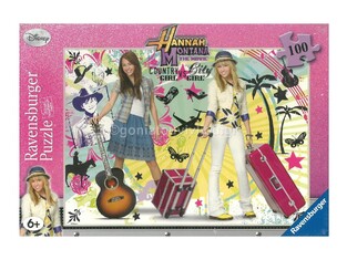 RAVENSBURGER ΠΑΖΛ 100 ΤΕΜΑΧΙΩΝ XXL WD HANNAH MONTANA 10803