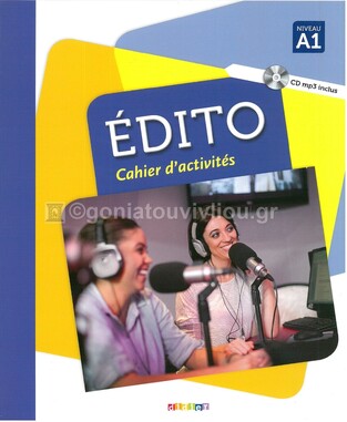 EDITO A1 CAHIER (AVEC MP3 AUDIO CD)