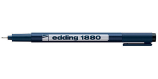 EDDING 1880 ΜΑΡΚΑΔΟΡΑΚΙ ΣΧΕΔΙΟΥ 0.3mm ΜΑΥΡΟ No1