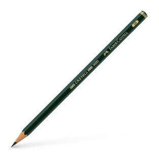 FABER CASTELL ΜΟΛΥΒΙ ΣΧΕΔΙΟΥ ΠΡΑΣΙΝΟ 9000 5B 119005