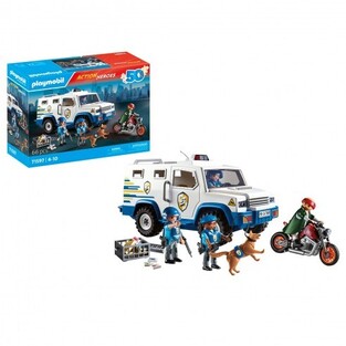 PLAYMOBIL ACTION HEROES ΟΧΗΜΑ ΧΡΗΜΑΤΟΑΠΟΣΤΟΛΗΣ 71597