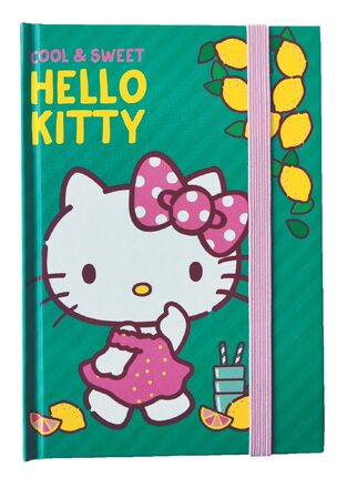 GIM ΣΗΜΕΙΩΜΑΤΑΡΙΟ ΜΕ ΛΑΣΤΙΧΟ HELLO KITTY LEMONADE 33570011