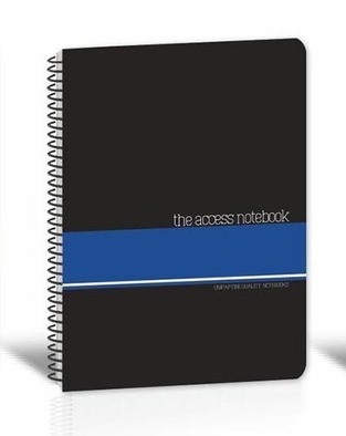 UNIPAP ΤΕΤΡΑΔΙΟ ΣΠΙΡΑΛ 17x25cm 1 ΘΕΜΑΤΟΣ 30φ THE ACCESS NOTEBOOK ΜΠΛΕ 35605