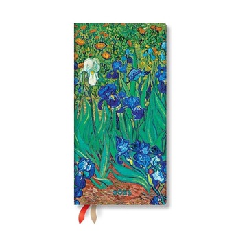 2025 ΗΜΕΡΟΛΟΓΙΟ ΕΒΔΟΜΑΔΙΑΙΟ PAPERBLANKS SLIM 9,5x18cm VAN GOGH S IRISES DED5764