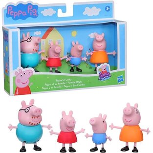 HASBRO PEPPA PIG PEPPA S FAMILY ΣΕΤ ΜΕ 4 ΦΙΓΟΥΡΕΣ F2191