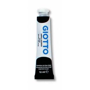 GIOTTO ΤΕΜΠΕΡΑ 12ml ΜΑΥΡΗ BLACK 24