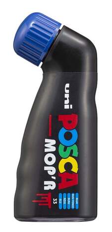 POSCA MOP R ΜΑΡΚΑΔΟΡΟΣ ΣΕ ΜΠΟΥΚΑΛΙ ΜΕ ΣΤΡΟΓΓΥΛΗ ΜΥΤΗ PCM22 ΜΠΛΕ