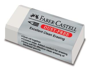 FABER CASTELL ΓΟΜΑ DUST FREE VINYL ΛΕΥΚΗ ΜΙΚΡΗ 187130