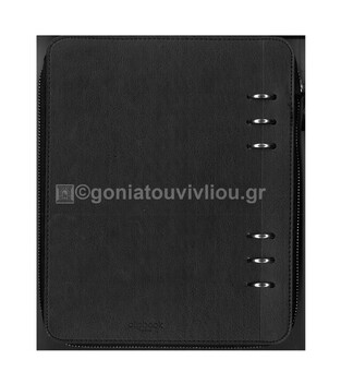 FILOFAX ΣΗΜΕΙΩΜΑΤΑΡΙΟ A5 CLASSIC MONOCHROME BLACK ZIP CLIPBOOK 145015