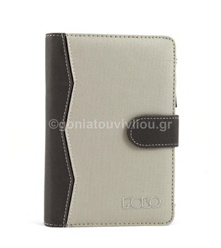 POLO ORGANIZER L ΜΕΓΑΛΟ 13,5x20cm ΓΚΡΙ ΑΝΘΡΑΚΙ 919039