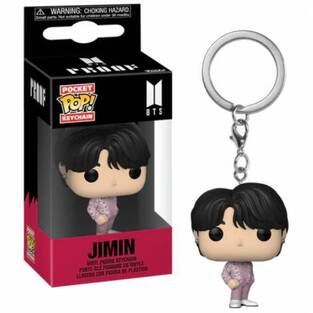 FUNKO POP POCKET ROCKS BTS JIMIN VINYL FIGURE KEYCHAIN