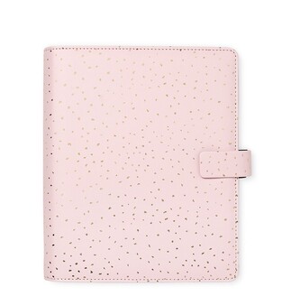 FILOFAX A5 CONFETTI ROSE QUARTZ ORGANISER 028736